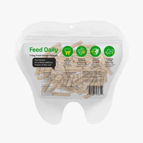 Happi Skippi ((Catnip Just Chicken)) Freeze-Dried Dental Treats for Cats 凍乾貓咪潔齒零食 雞肉+貓薄荷 30g (H5551) (EXP: 01月/2028) Happi Skippi ((Catnip Just Chicken)) Freeze-Dried Dental Treats for Cats 凍乾貓咪潔齒零食 雞肉+貓薄荷 30g (H5551) (EXP: 01月/2028)